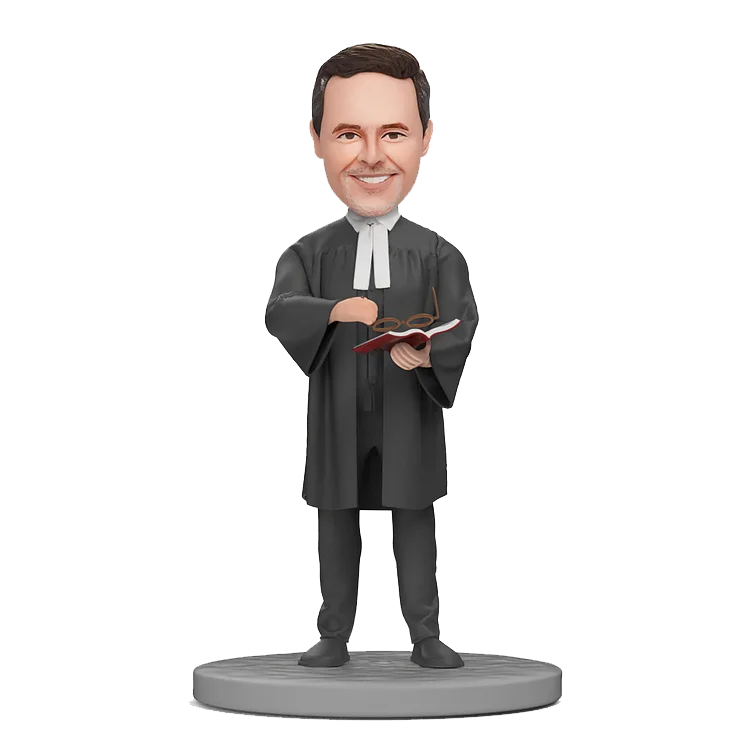 Personalized Customized Handheld Book Professor Bobble Head Doll,Personalized Birthday Bobblehead For Dad,teacher's bobblehead doll,Personalized Action Figure Of Yourself,figures personalized,custom figurine