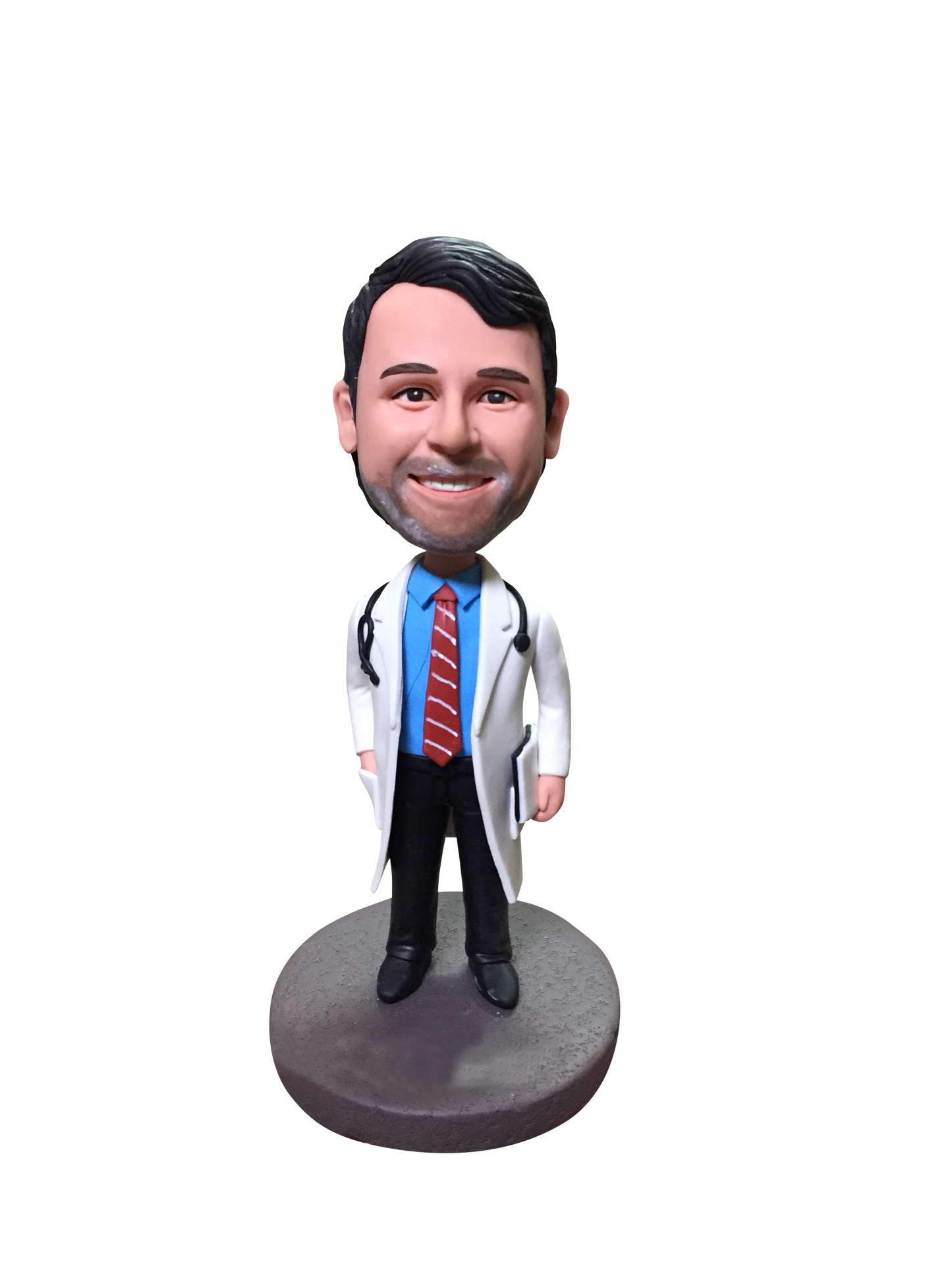 Customized doctor bobblehead doll based on photos