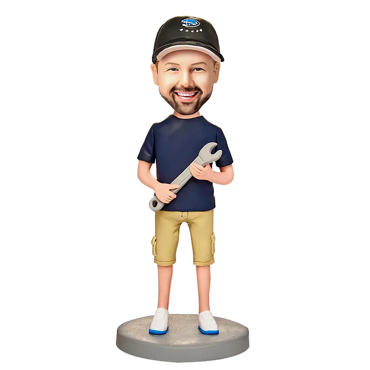 Personalized customized male professor lectures bobble head doll,custom made bobble head dolls,Personalized Action Figure Of Yourself,handmade clay figurines,custom bobble head figurines,figure custom