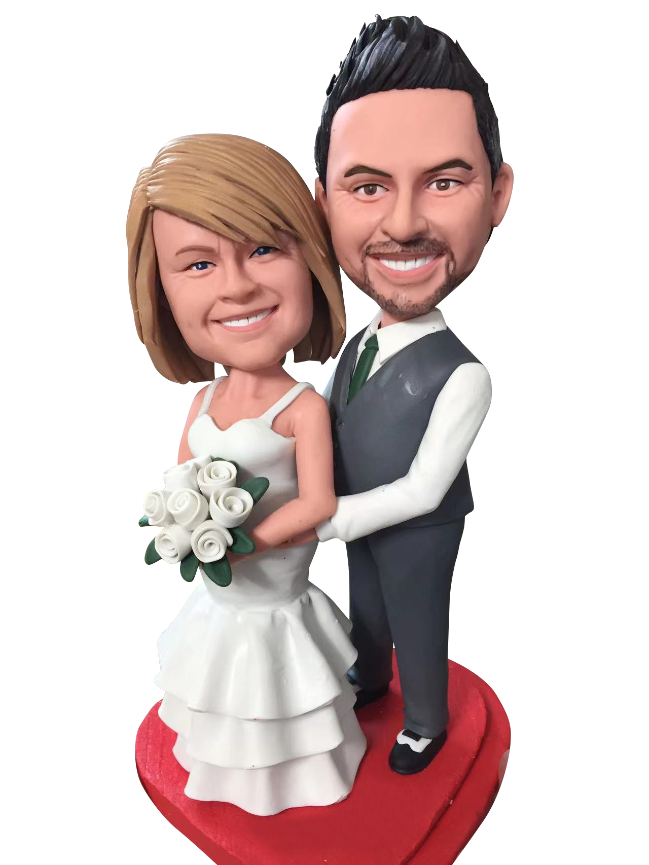 Customize a couple bobblehead doll entirely based on the photo,Fully custom bobbleheads, personalized gifts to celebrate birthdays, friendships, wedding anniversaries and Parents' Day,custom action figures,bobble head custom,bobbleheads personalized