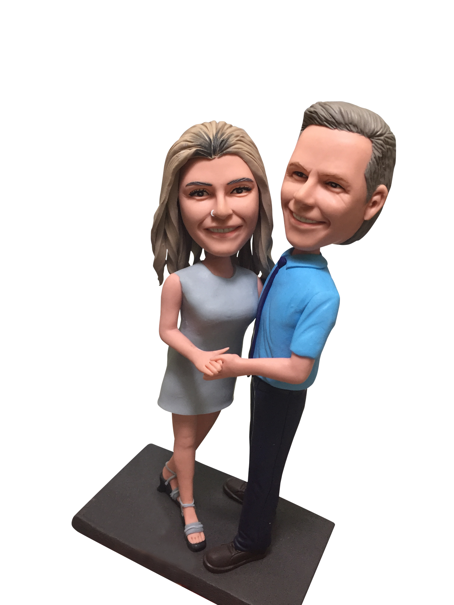 Custom bobbleheads figures from photos 90% accurate,Bobblehead figurine personalized- great gift for wedding,Valentine’s and anniversary,custom bobble head figurines,handmade clay figurines,bobbleheads personalized,custom figure